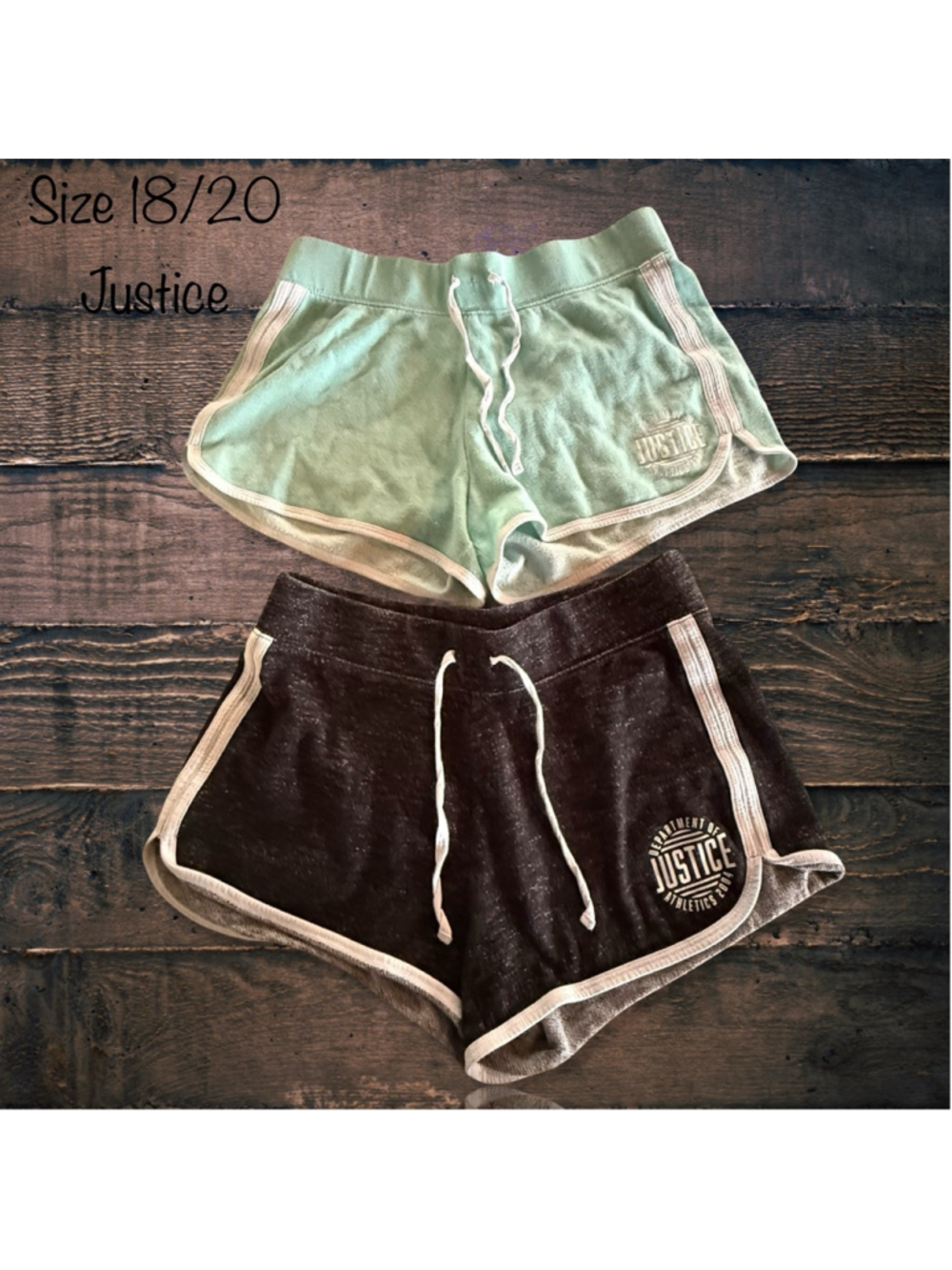 Size 18/20 Justice Shorts Bundle
